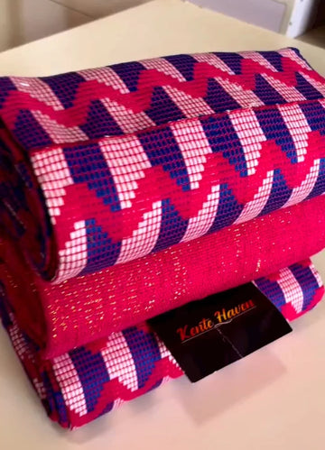 Kente Haven Fashion Hand Weaved Kente Cloth KH184