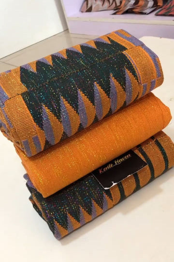 Kente Haven Ombre Fashion Hand Weaved Kente Cloth KH229