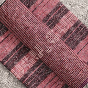 Fugu Guru New Fashion Brand Collection gives highest quality Striped Bonwire Kente Cloth/ FG30