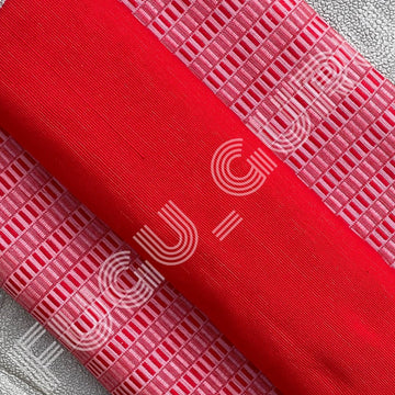 Fugu Guru New Fashion Brand Collection gives highest quality Striped Bonwire Kente Cloth/ FG130