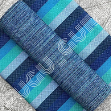 Fugu Guru New Fashion Brand Collection gives highest quality Striped Bonwire Kente Cloth/ FG157