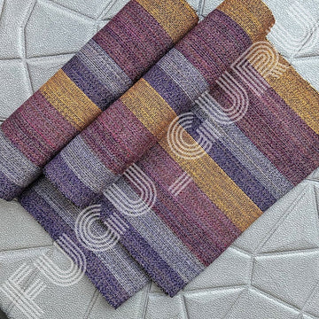 Fugu Guru New Fashion Brand Collection gives highest quality Striped Bonwire Kente Cloth/ FG180