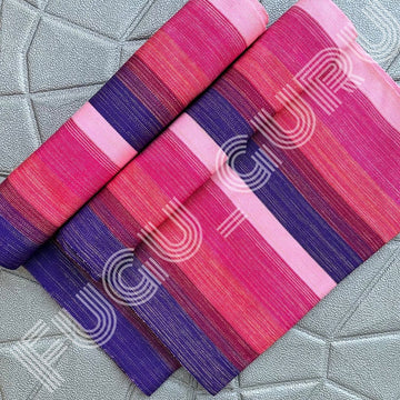 Fugu Guru New Fashion Brand Collection gives highest quality Striped Bonwire Kente Cloth/ FG184