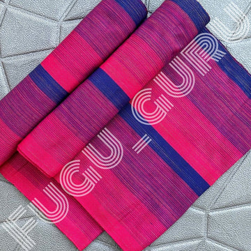 Fugu Guru New Fashion Brand Collection gives highest quality Striped Bonwire Kente Cloth/ FG187