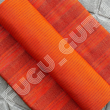 Fugu Guru New Fashion Brand Collection gives highest quality Striped Bonwire Kente Cloth/ FG194