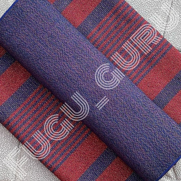 Fugu Guru New Fashion Brand Collection gives highest quality Striped Bonwire Kente Cloth/ FG62