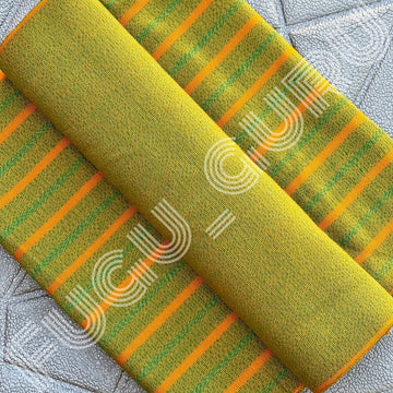 Fugu Guru New Fashion Brand Collection gives highest quality Striped Bonwire Kente Cloth/ FG162