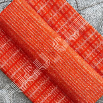 Fugu Guru New Fashion Brand Collection gives highest quality Striped Bonwire Kente Cloth/ FG191