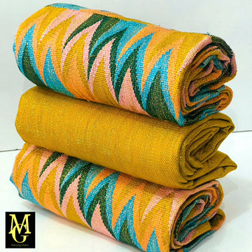 MG Premium Hand Weaved Kente Cloth P124