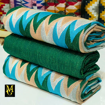 MG Premium Hand Weaved Kente Cloth P120