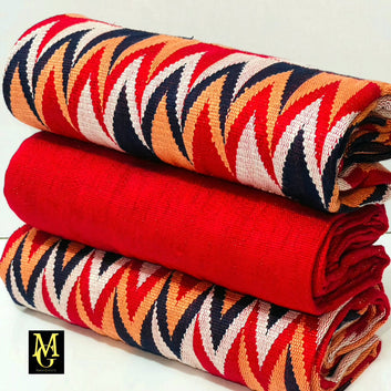 MG Premium Hand Weaved Kente Cloth P122