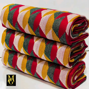 MG Premium Hand Weaved Kente Cloth P619