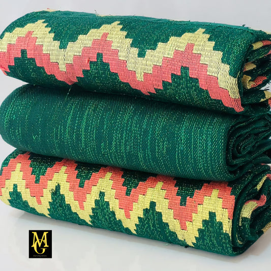 Authentic Hand Weaved Kente Cloth A701