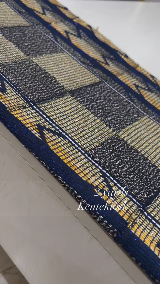 H.G Prestigious Hand Weaved Kente Cloth PA