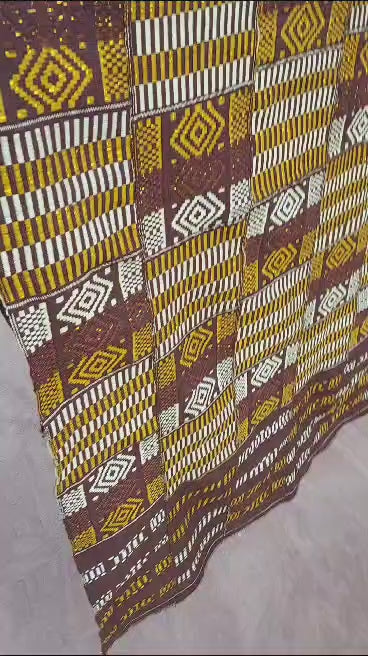 Clearance Authentic l Kente Cloth item. 2 Yards