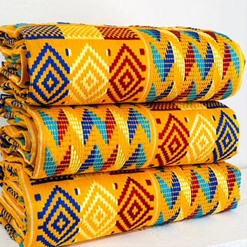 MG Authentic Hand Weaved Kente Cloth A442