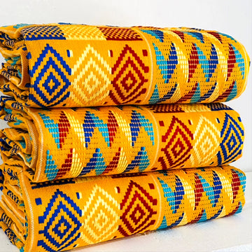 MG Authentic Hand Weaved Kente Cloth A442