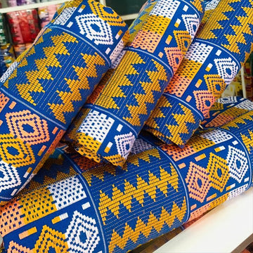 MG Authentic Hand Weaved Kente Cloth A861