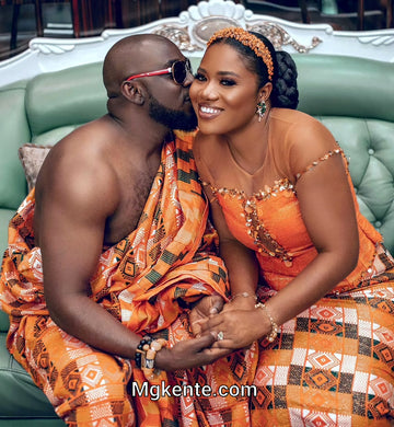 MG Authentic Hand Weaved Kente Cloth A313