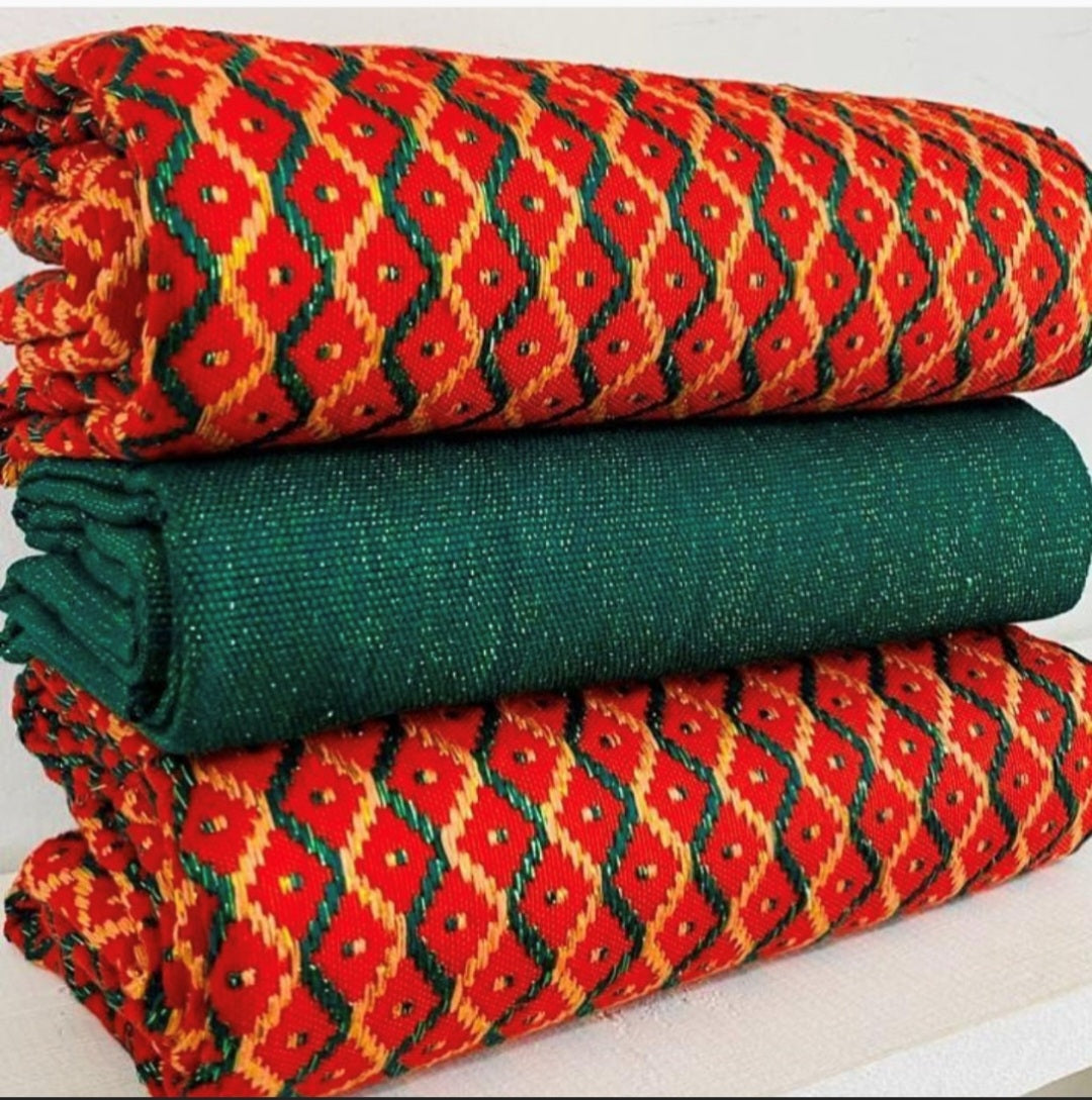 Authentic Hand Weaved Kente Cloth A2345