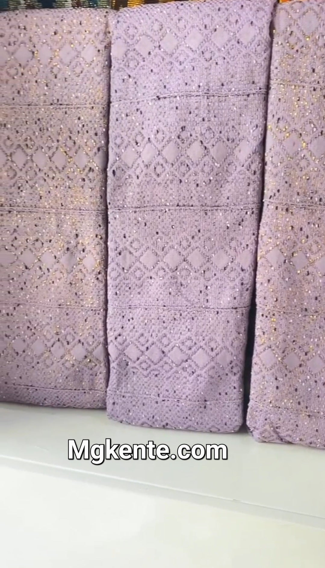 Authentic Hand Weaved Kente Cloth A0541