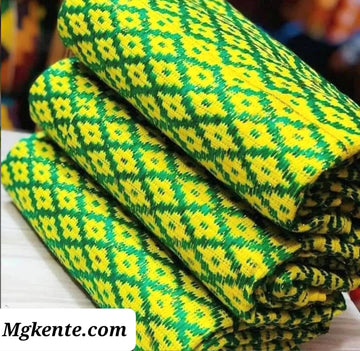 MG Authentic Hand Weaved Kente Cloth A735