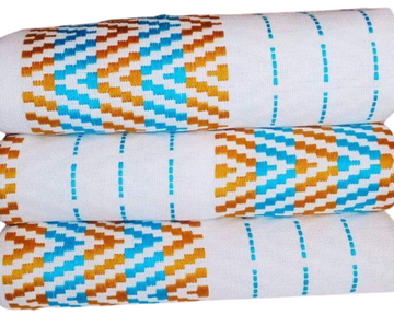 Authentic Hand Weaved Kente Cloth A2290