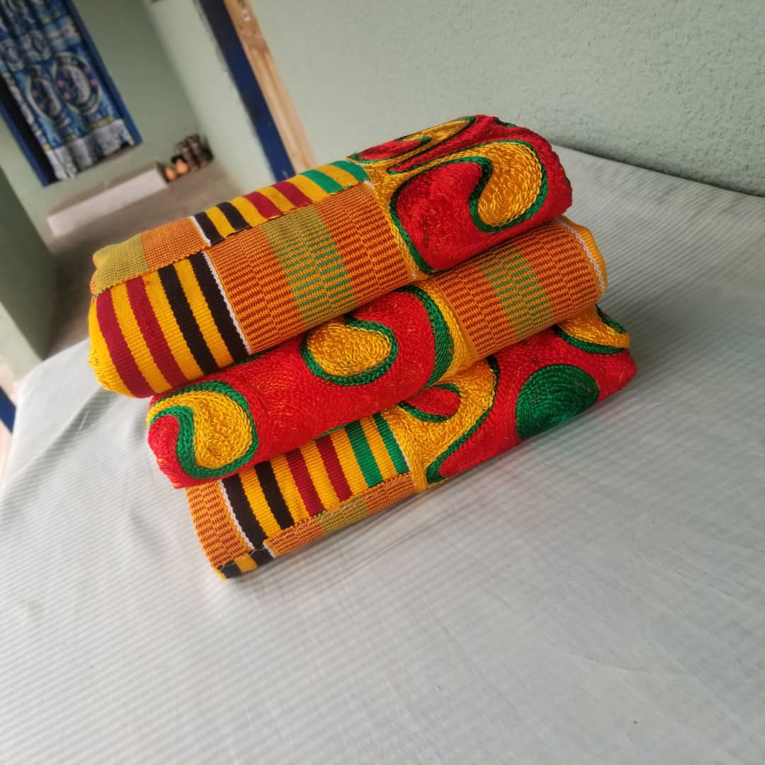Clearance item for Royal Akyem Authentic Kente Cloth