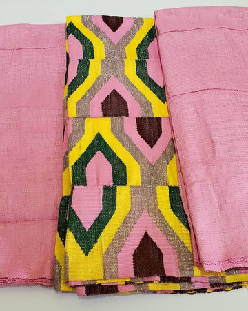 Authentic Hand Weaved Kente Cloth Axxxa