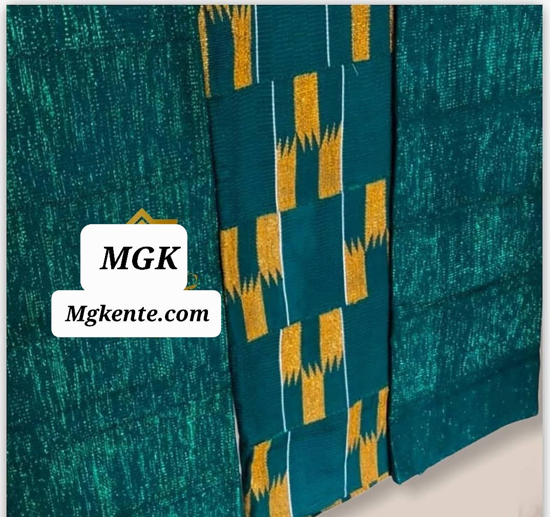 Authentic Hand Weaved Kente Cloth A2380
