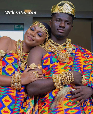 Royal Hand Weaved  Kente Cloth R1306