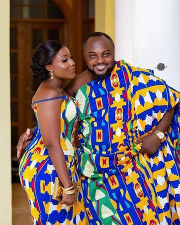 Royal Hand Weaved  Kente Cloth R1305